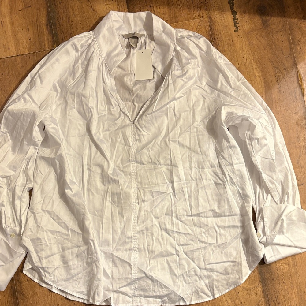 H&M White Blouse